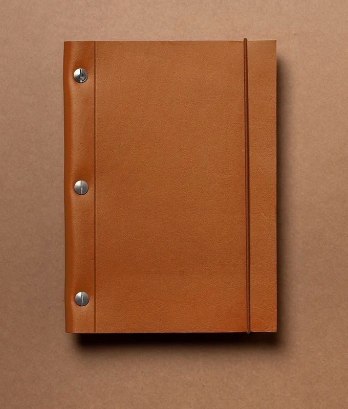Heritage Leather Notebook A5/Medium