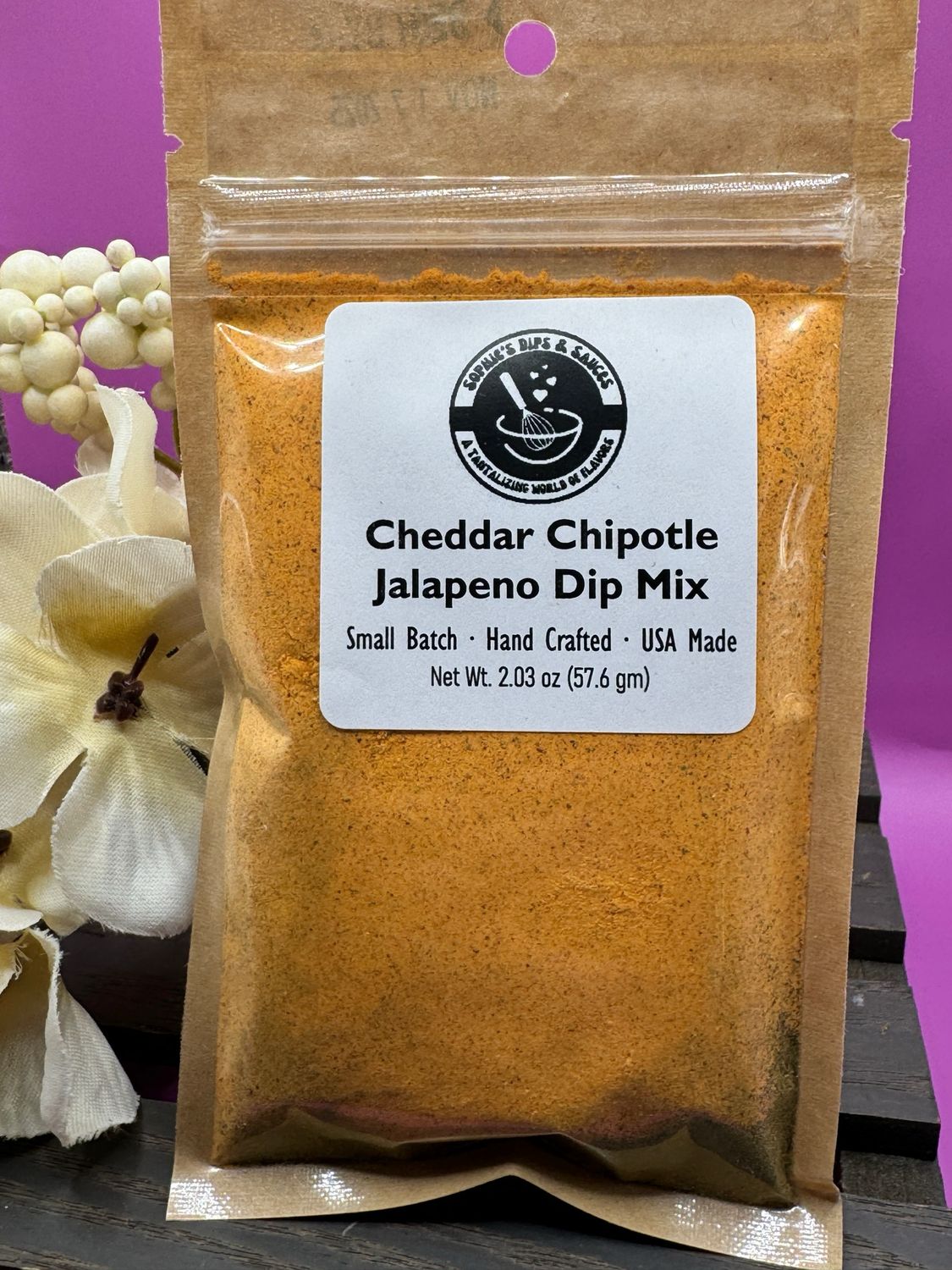 Cheddar Chipotle Jalapeño Dip Mix