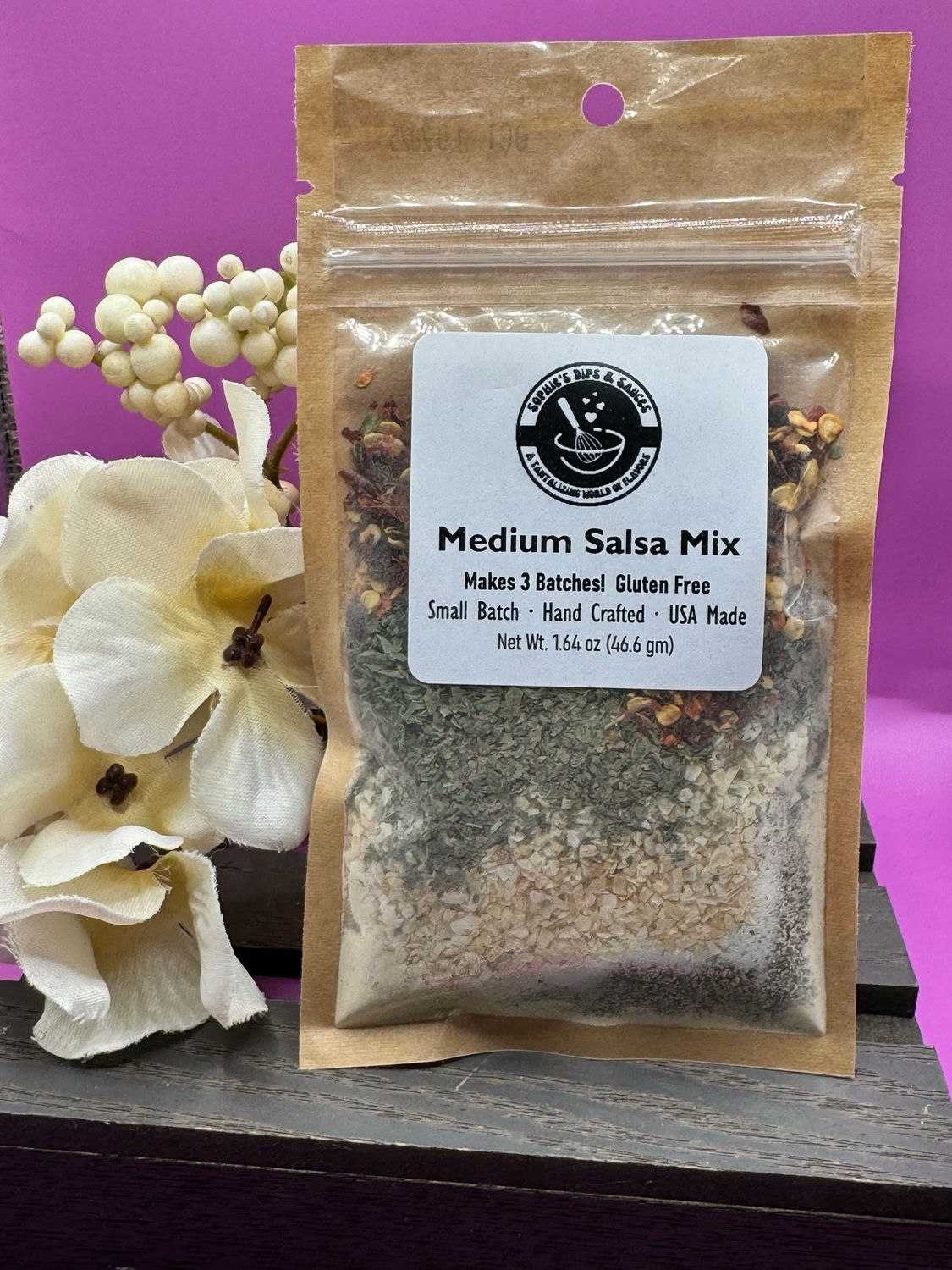 Medium Salsa Dip Mix