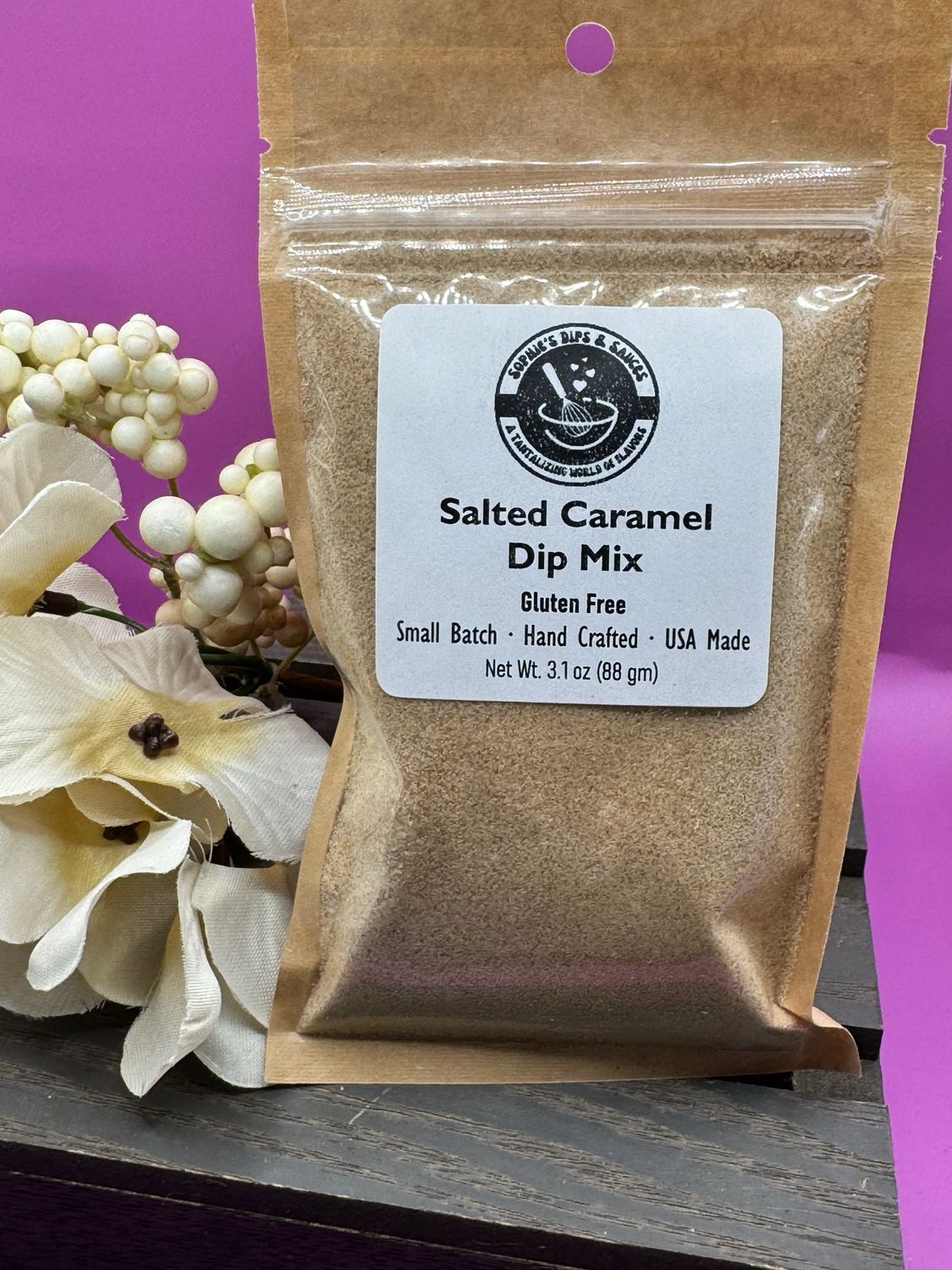 SALTED CARAMEL DIP MIX