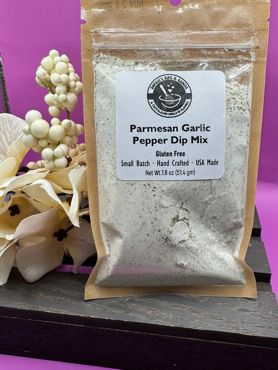 PARMESAN GARLIC PEPPER