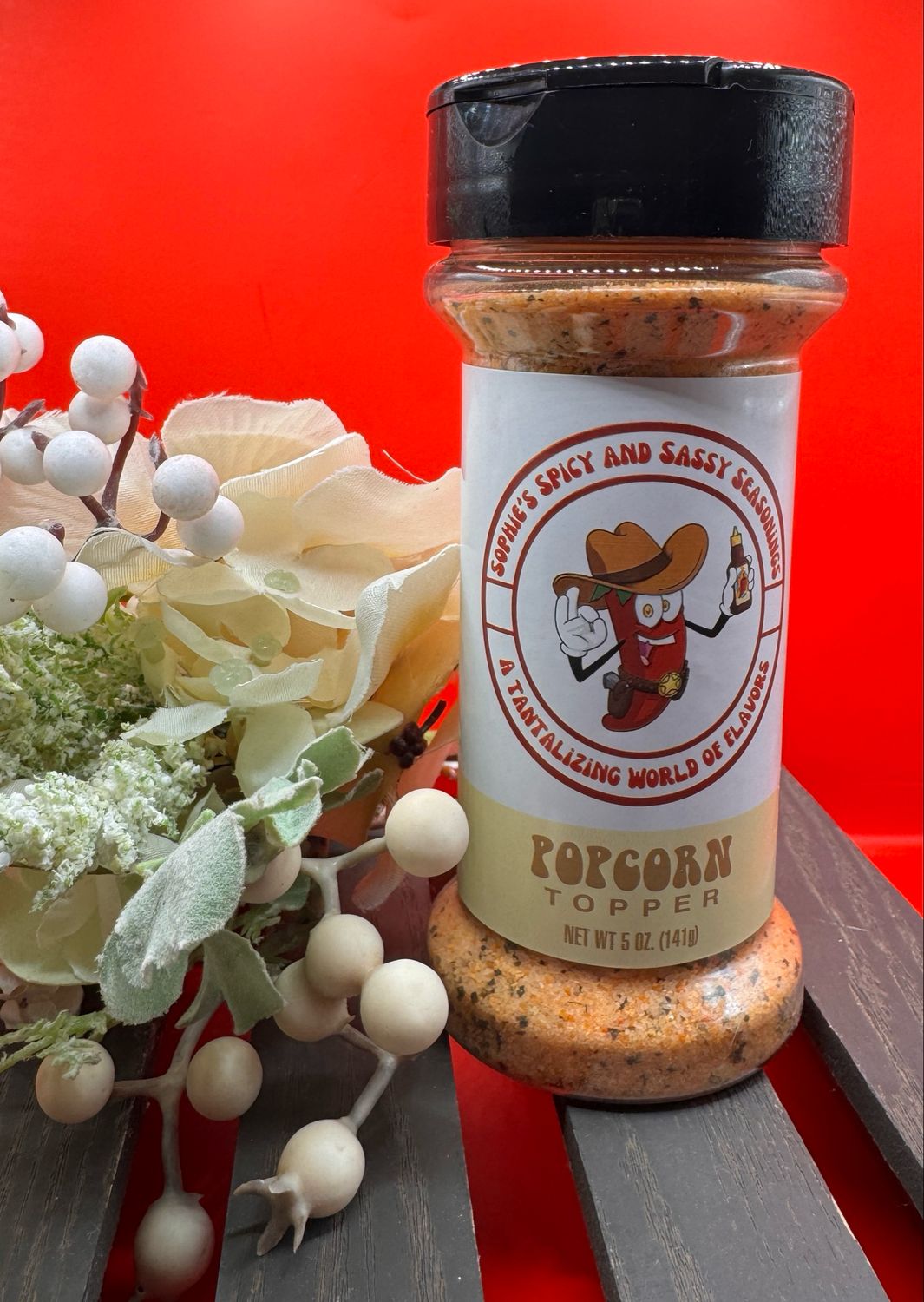 POPCORN TOPPER
