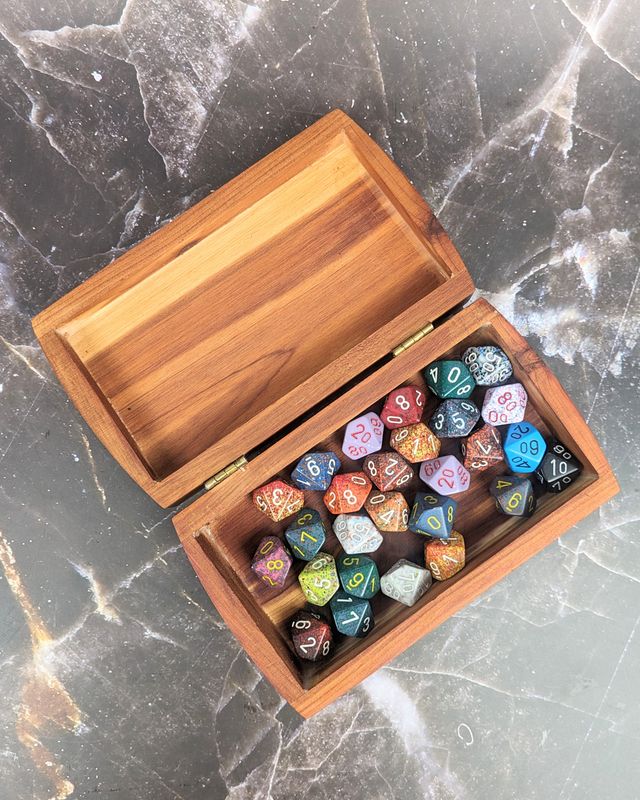 Cedar Jewelry/Dice Box