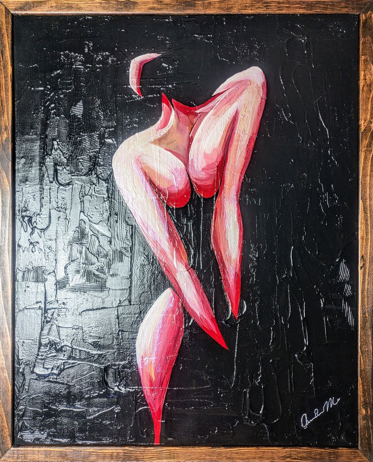 Nude Painting Front Facing 3