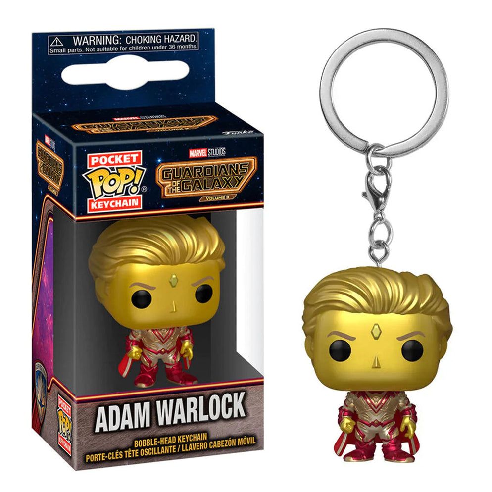 Funko Pocket POP Marvel Guardians Of The Galaxy Adam Warlock Figure Keychain