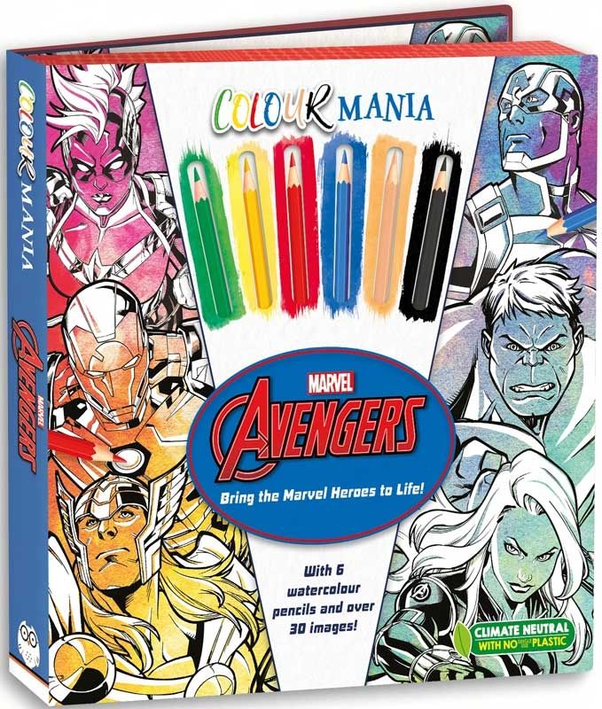 Colour fun avengers