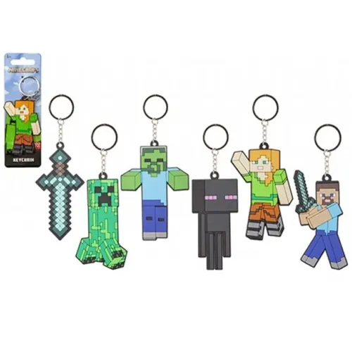 Minecraft Keyrings