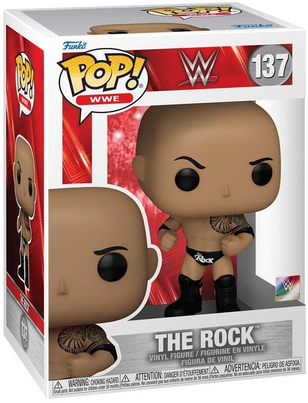 FUNKO POP WWE: THE ROCK (FINAL)