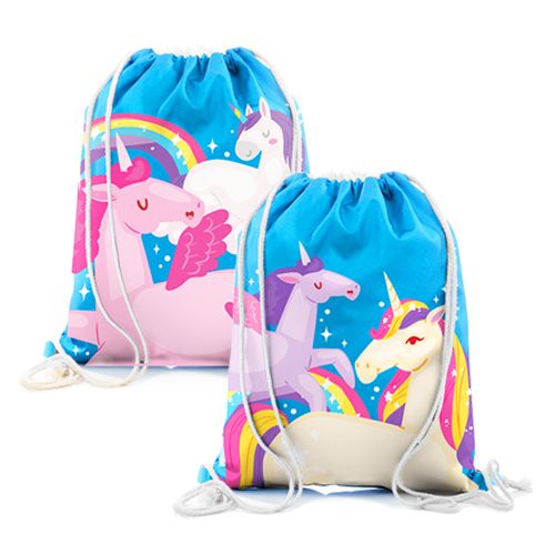 Unicorn Mini Drawstring Bag