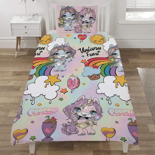 POOPSIE SLIME UNICORN FEAST DUVET SET