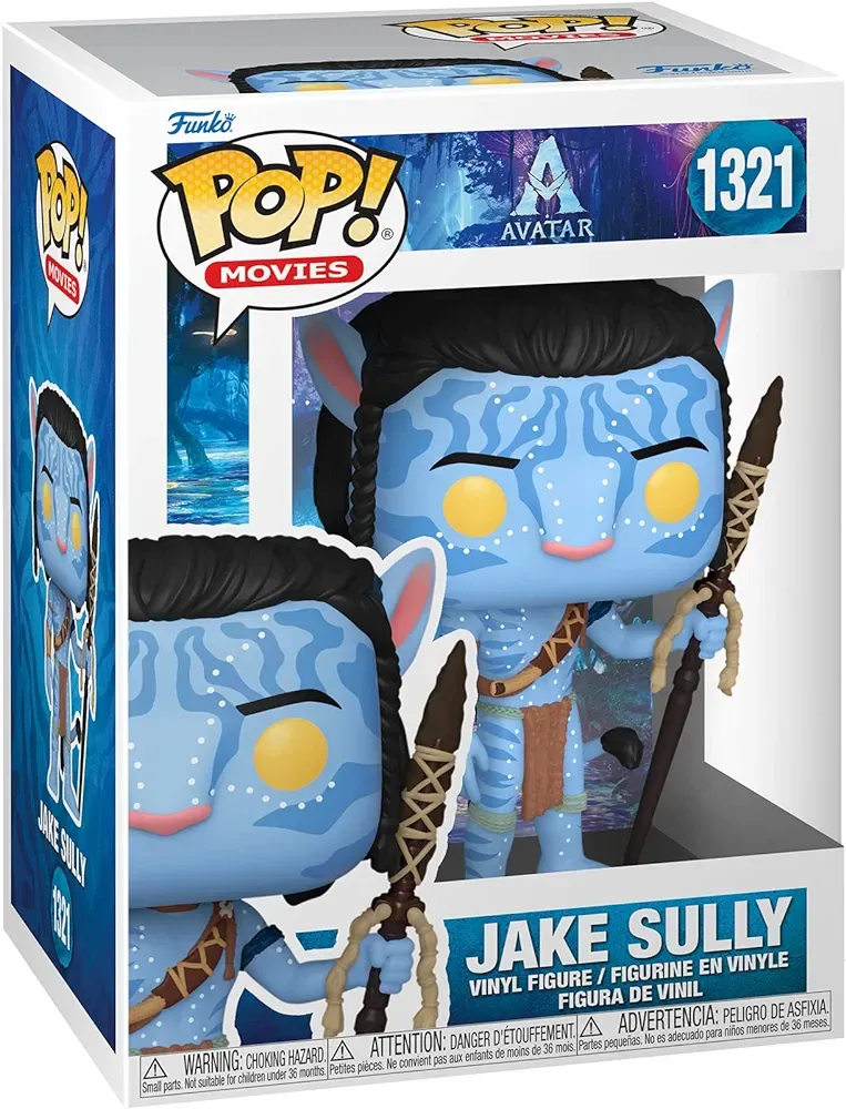 Funko POP! Movies: Avatar - Jake Sully - Avatar: the Way Of Water - Collectable Vinyl Figure - Gift Idea - Official Merchandise - Toys for Kids &amp; Adults - Movies Fans - Model Figure for Collectors