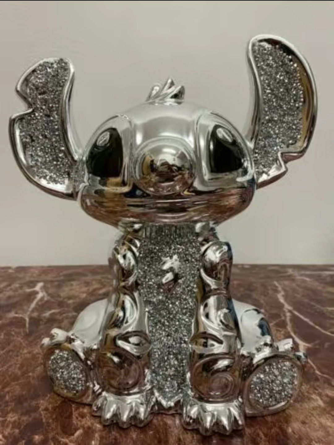 Stitch crushed diamond sparkly Ornament