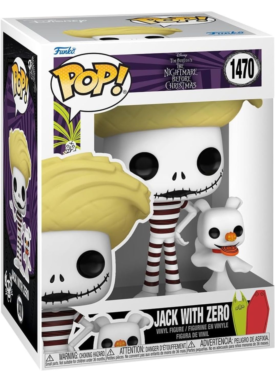 Funko Pop! &amp; Buddy: the Nightmare Before Christmas - Jack Skellington With Zero - (Beach)