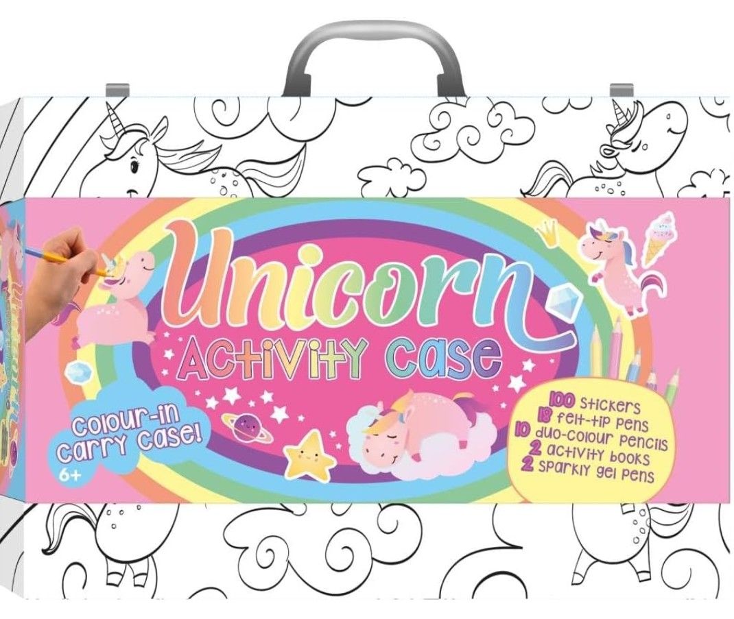 Visit the Bookoli Limited Store 4.6 4.6 out of 5 stars 52 Bookoli - Unicorn Activity Case - Fun Activity Set for Kids - Unicorn Gift for Kids Aged 6 to 9 Years - Includes Unicorn Colouring and Activit
