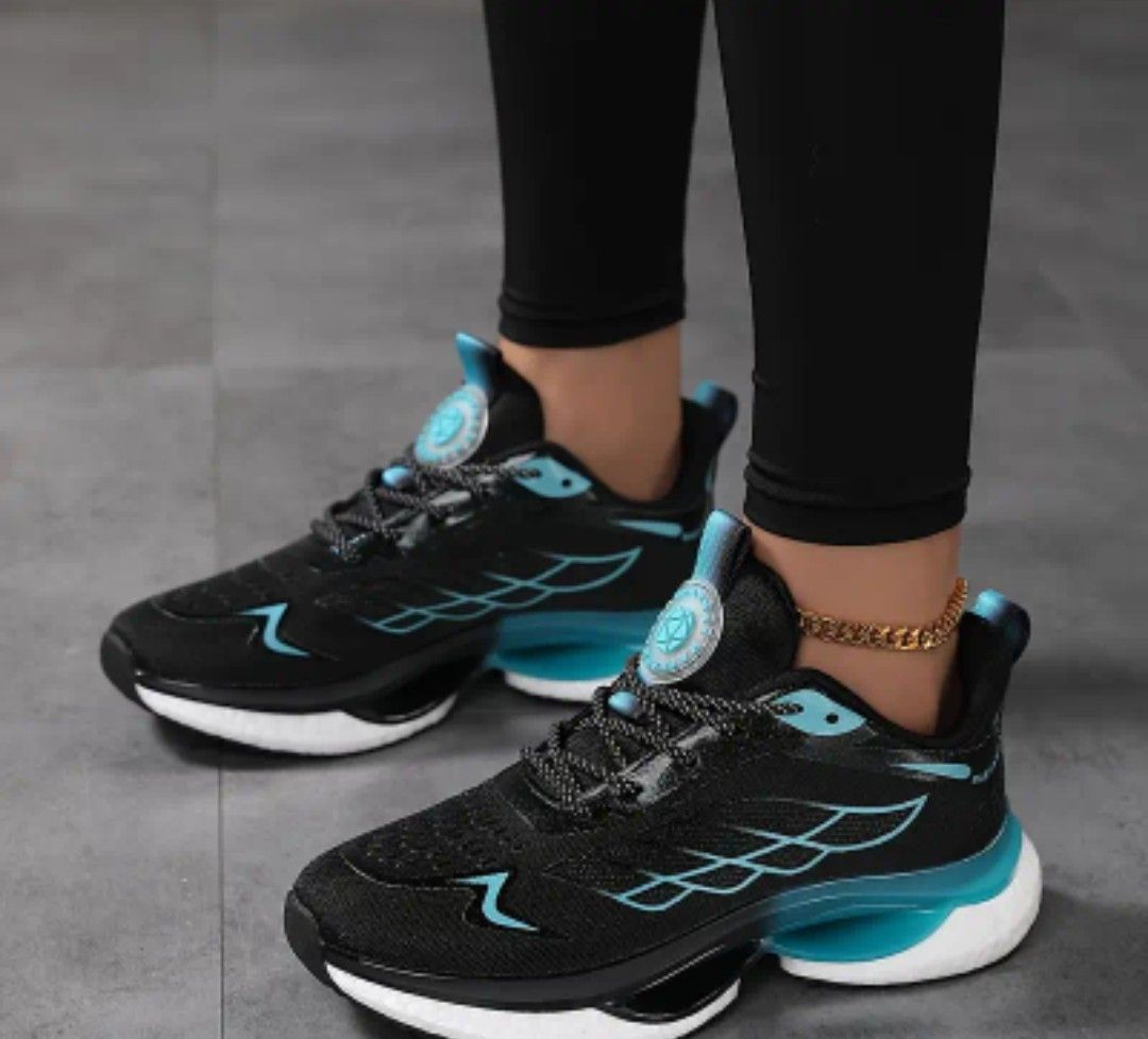 Women&#39;s Breathable Mesh Platform Sneakers, Casual Lace Up Outdoor Shoes, Comfortable Low Top Sport Shoes