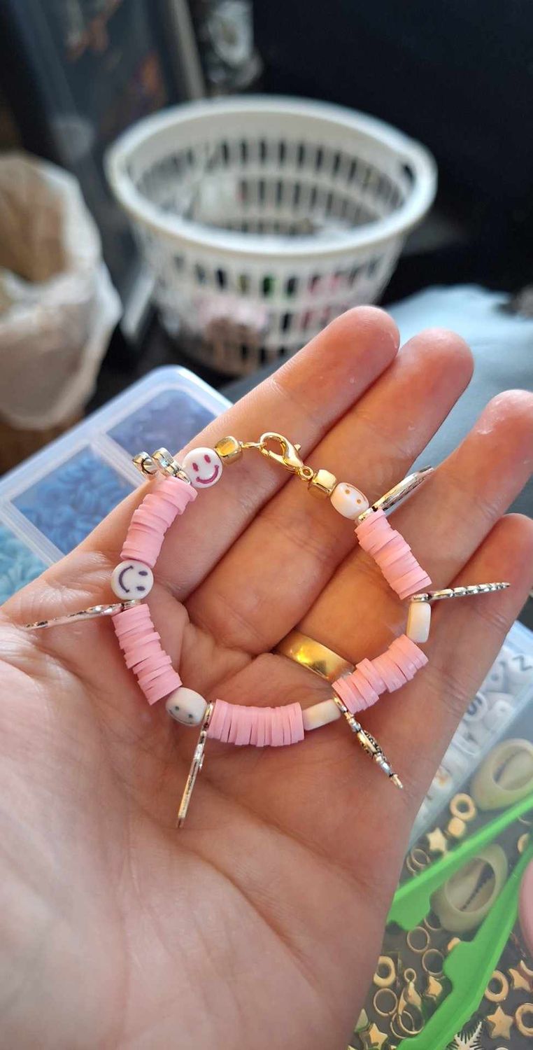 Children&#39;s handmade personalised bracelet