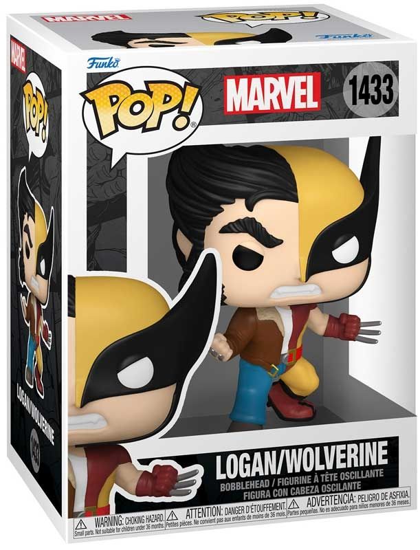 FUNKO POP MARVEL: SPLIT - WOLVERINE/LOGAN