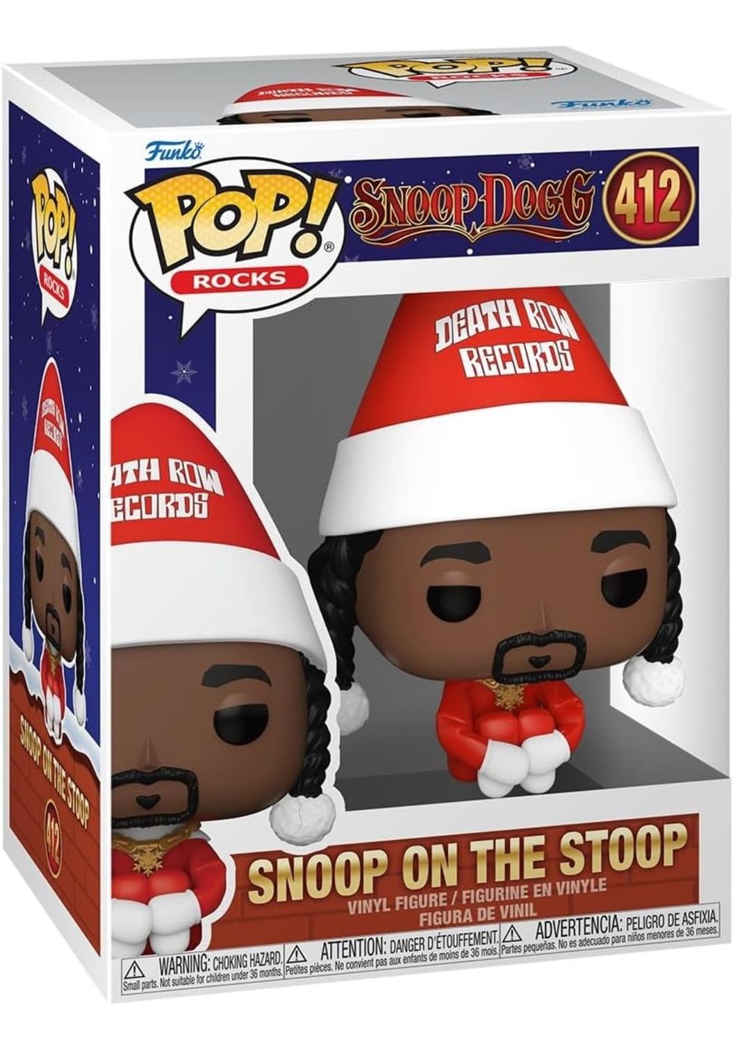 Funko Pop! Rocks: Snoop Dogg - (Snoop on a Stoop) - Collectable Vinyl Figure - Gift Idea - Official Merchandise - Toys for Kids &amp; Adults - Music Fans - Model Figure for Collectors and Display