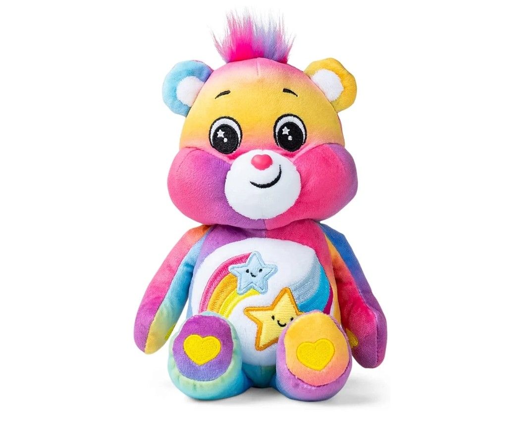 are Bears | Dare to Care Bear 22cm Bean Plush | Collectable Cute Plush Toy, Cuddly Toys for Children, Soft Toys for Girls and Boys, Cute Teddies Suitable for Girls and Boys Ages 4+
