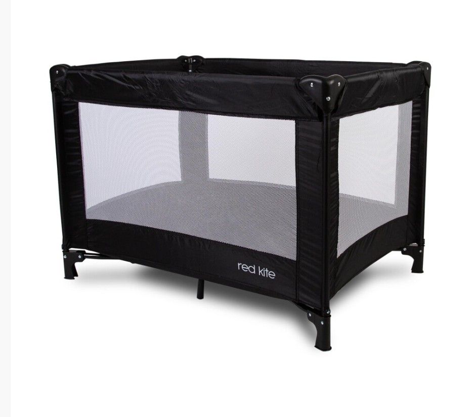 Black Sleep Tight Travel Cot