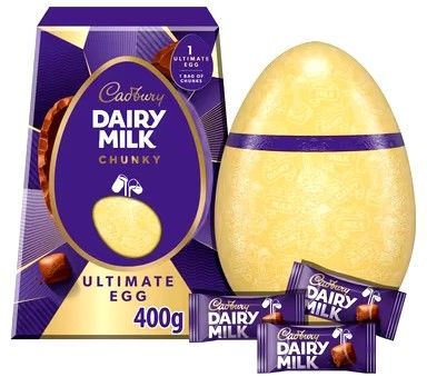 Cadbury Dairy Milk Chunky Ultimate Egg 400g