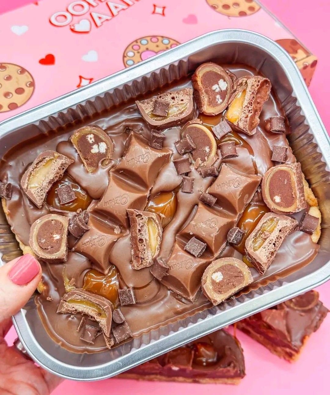 Loaded cookie tray karamel Katie loaded