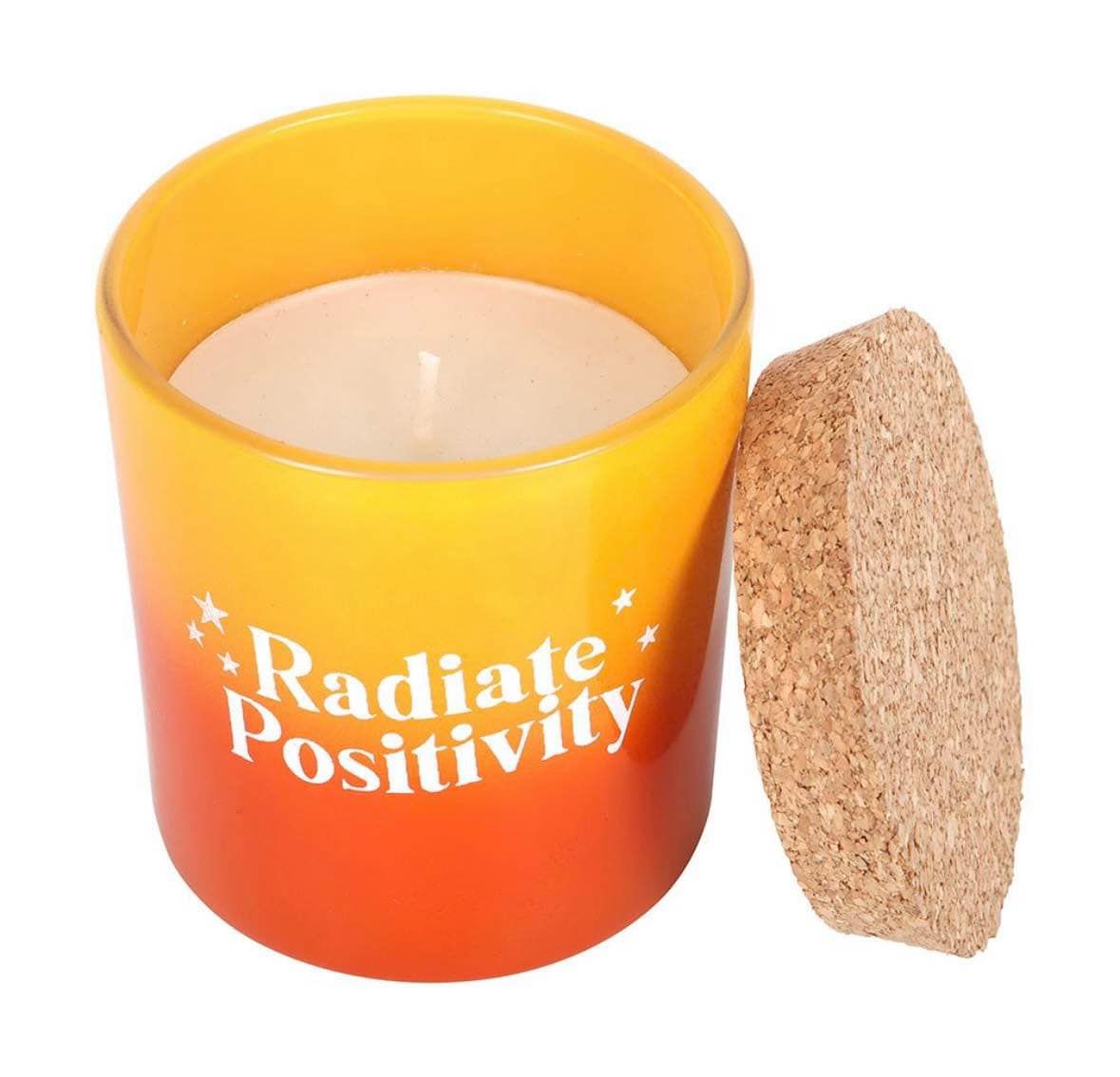 Fill the home with fresh fragrance and positive vibes with this Lemon and Bergamot scented candle. Crafted in a coloured glass pot in vibrant shades of yellow and orange, it&#39;ll add a pop of colour to