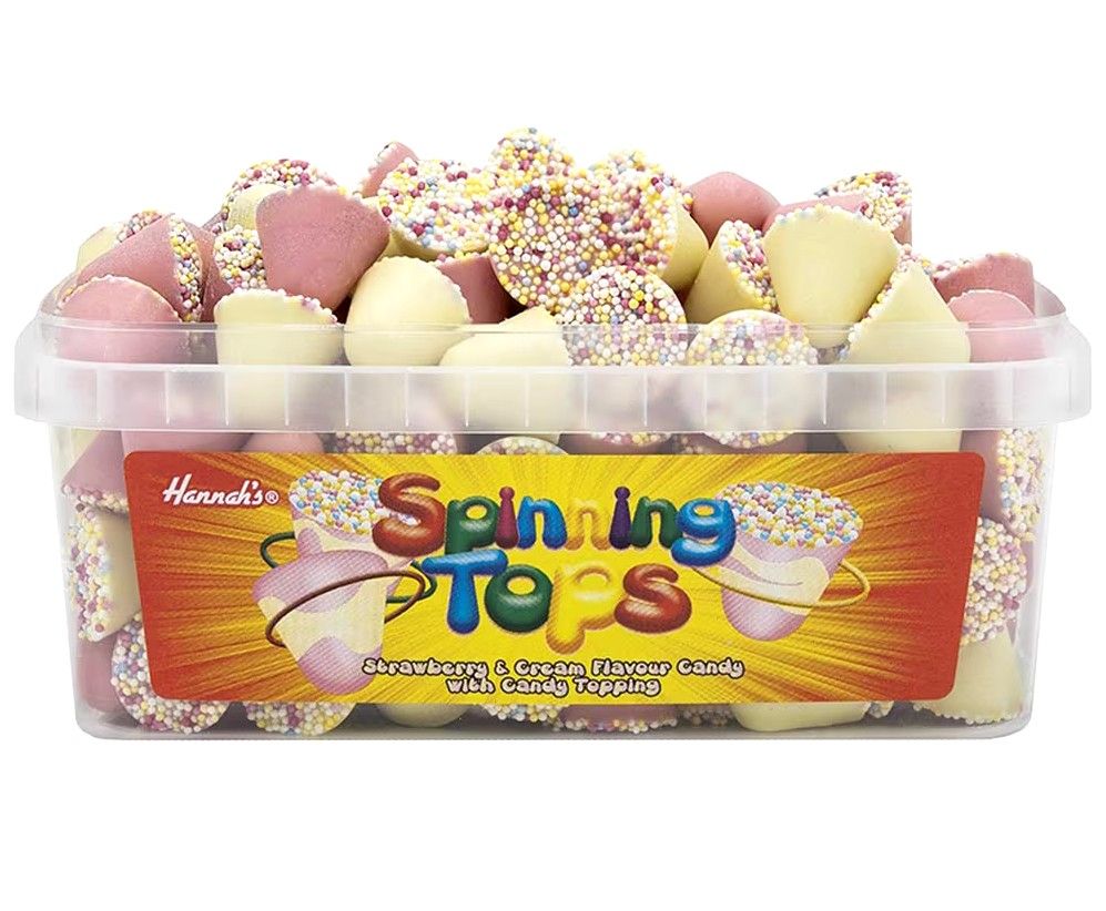 Hannah&#39;s Spinning Tops Tub 600g