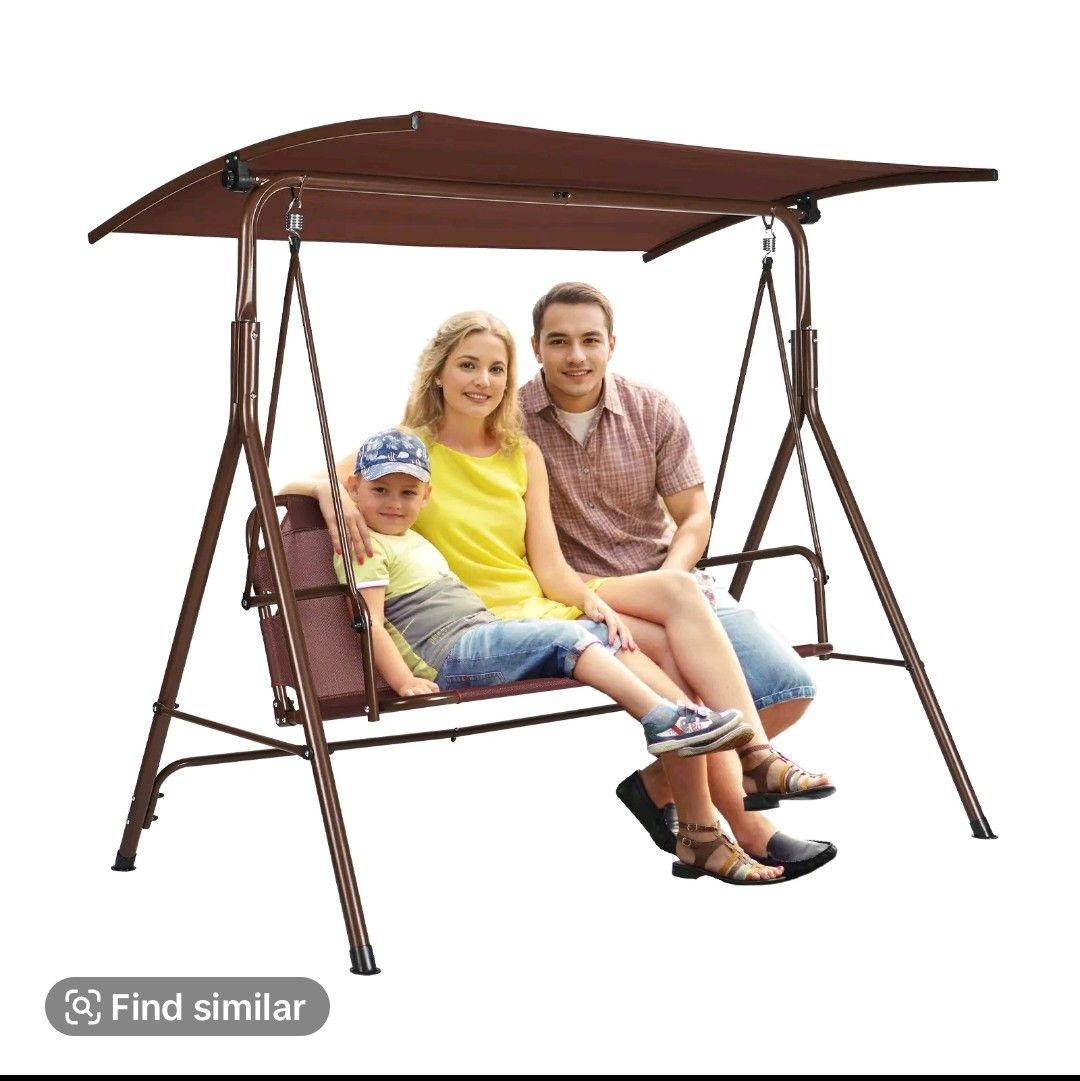 Vevor 3 person patio swing chair