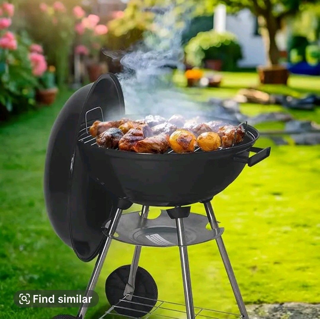 Portable charcoal bbq