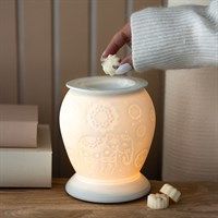 Elephant White Ceramic Electric Oil Burner