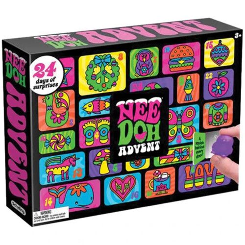 2025 Christmas Advent Calendar Squeeze Toy Hole Music-24 Days Of Happy Countdown To Welcome Christmas!