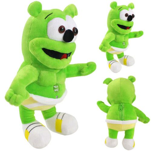Singing I AM A GUMMY BEAR Musical Gummibar Plush Dolls 12&quot; Teddy Toys Kid Gift