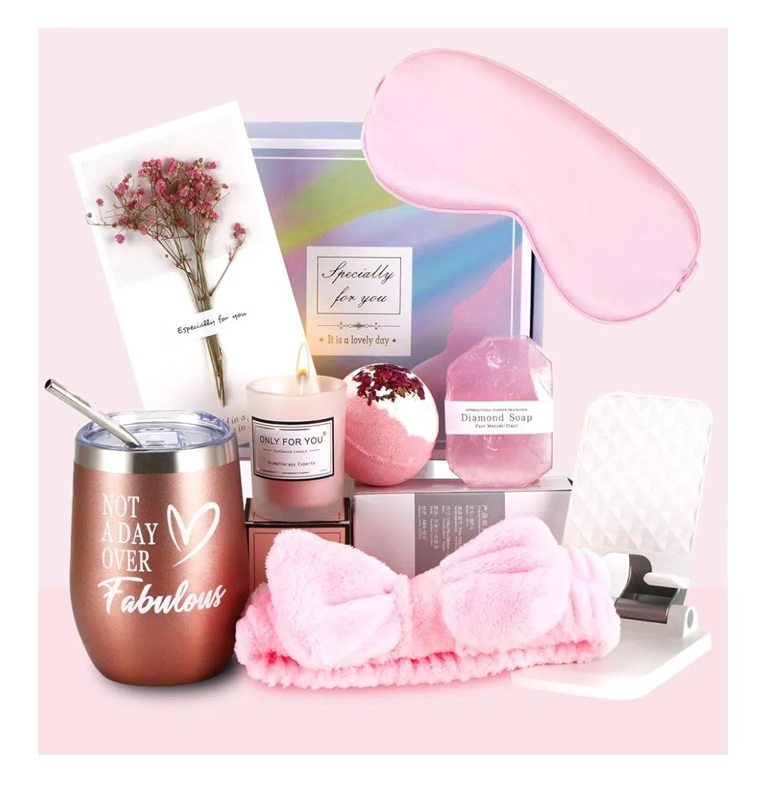 Pamper Women&#39;s Hampers: Xmas Relaxation &amp; Self-Care Gifts for Mum, Best Friends, Sister, Wife, Ladies Amazon&#39;s Choice