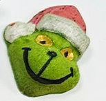 Mini Grinch Bath Bomb x2