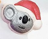 Mini Santa Koala Bath Bomb x2