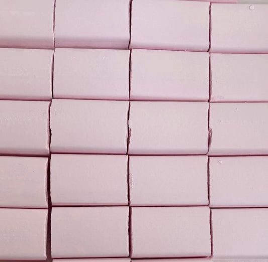 10 Strawberry Sherbet Blocks Retro Sweets