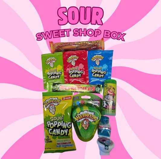 Sour Sweet Shop Box Retro Sweets Pick n Mix