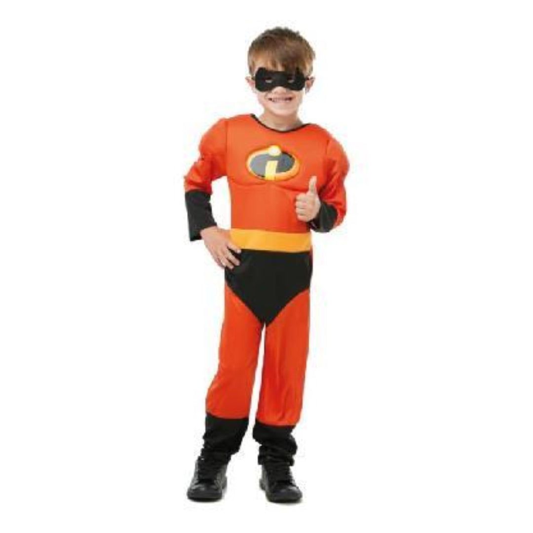 Rubie&#39;s Disney Pixar Incredibles 2 Muscle Chest Costume - Large (Age 7-8 years, Height 128 cm)