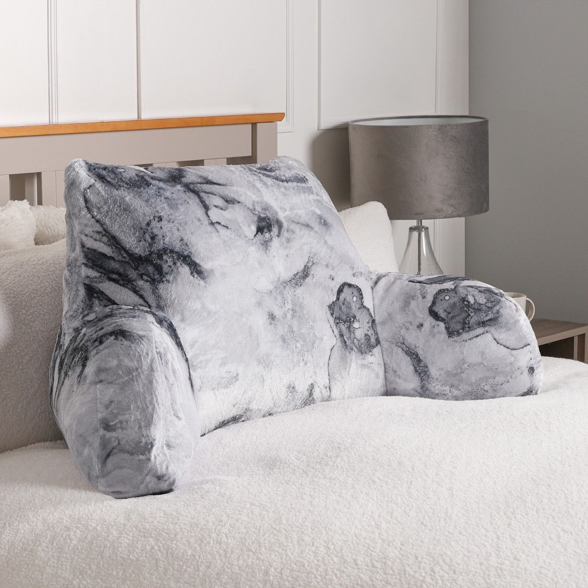 Marble Print Cuddle Cushion