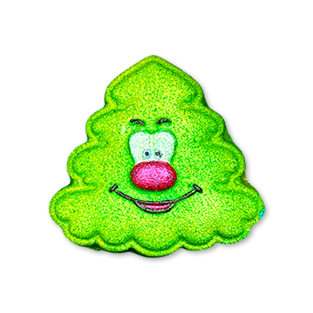 Cartoon Christmas Tree x2