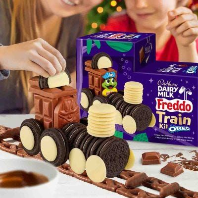 Cadbury Freddo Dairy Milk &amp; OREO Train Kit