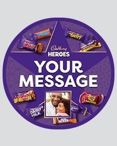 Cadbury Heroes Personalised Tub