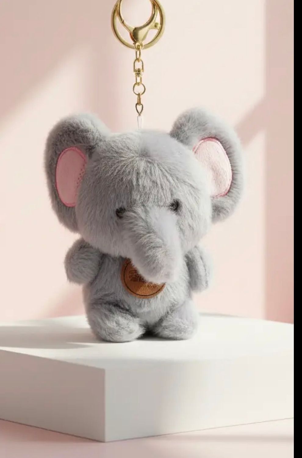 Elephant Plush keyring &amp; bag charm
