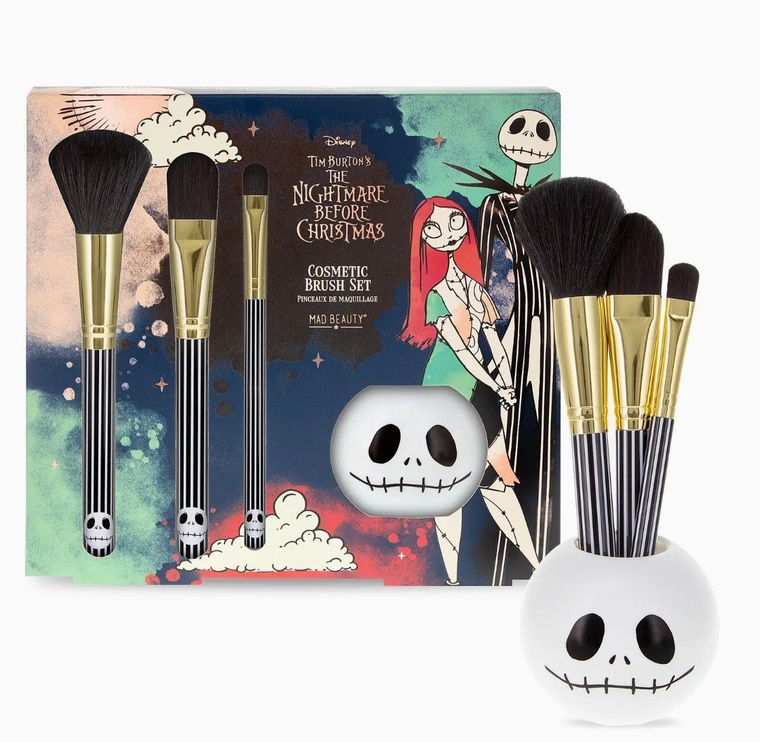 Mad Beauty Nightmare Before Christmas 24 Cosmetic Brush Set