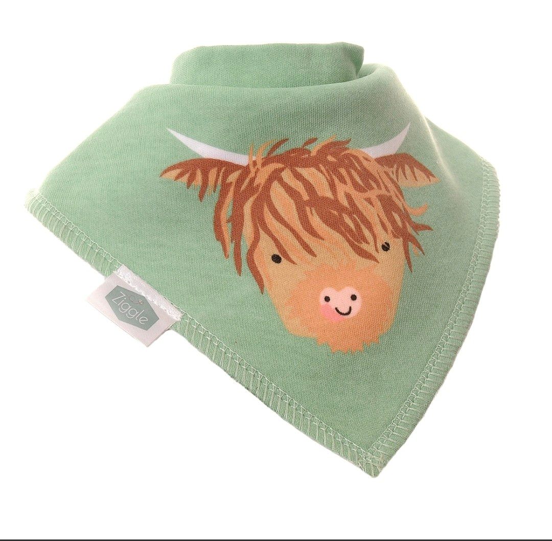 Highland Cow Bib