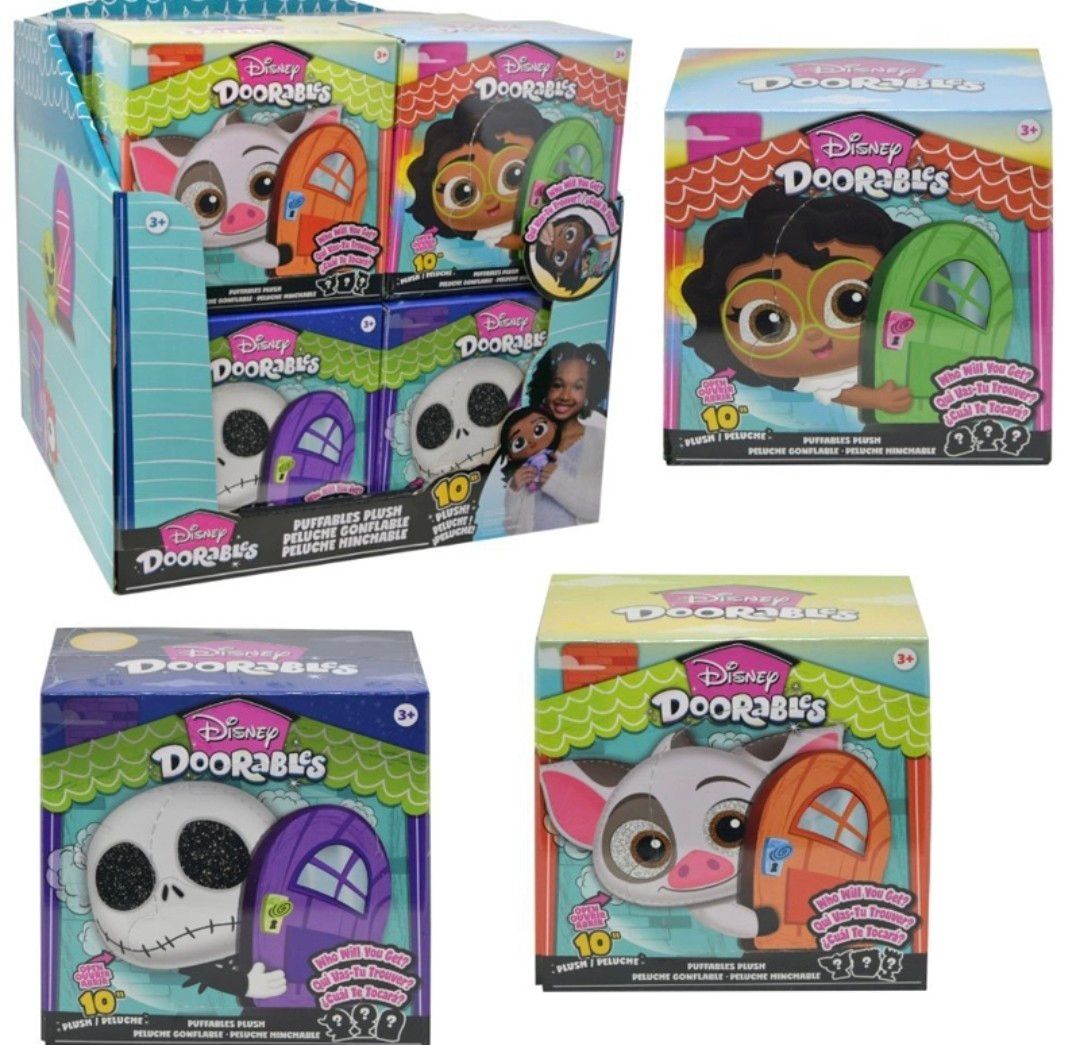 Disney Doorables Puffables Plush Asst in Blind Box