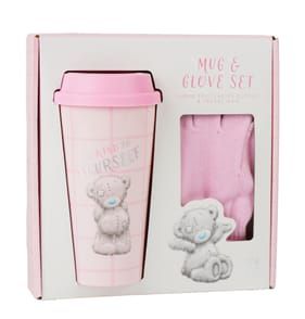 Me To You Take Out Mug &amp; Gloves Set