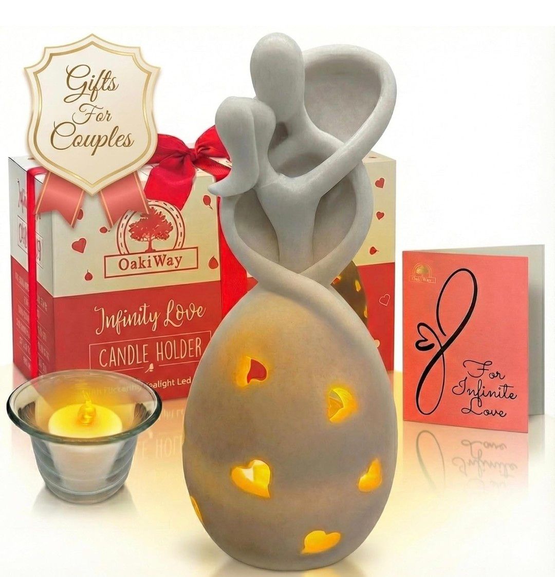 Candle Holder gift set for couples