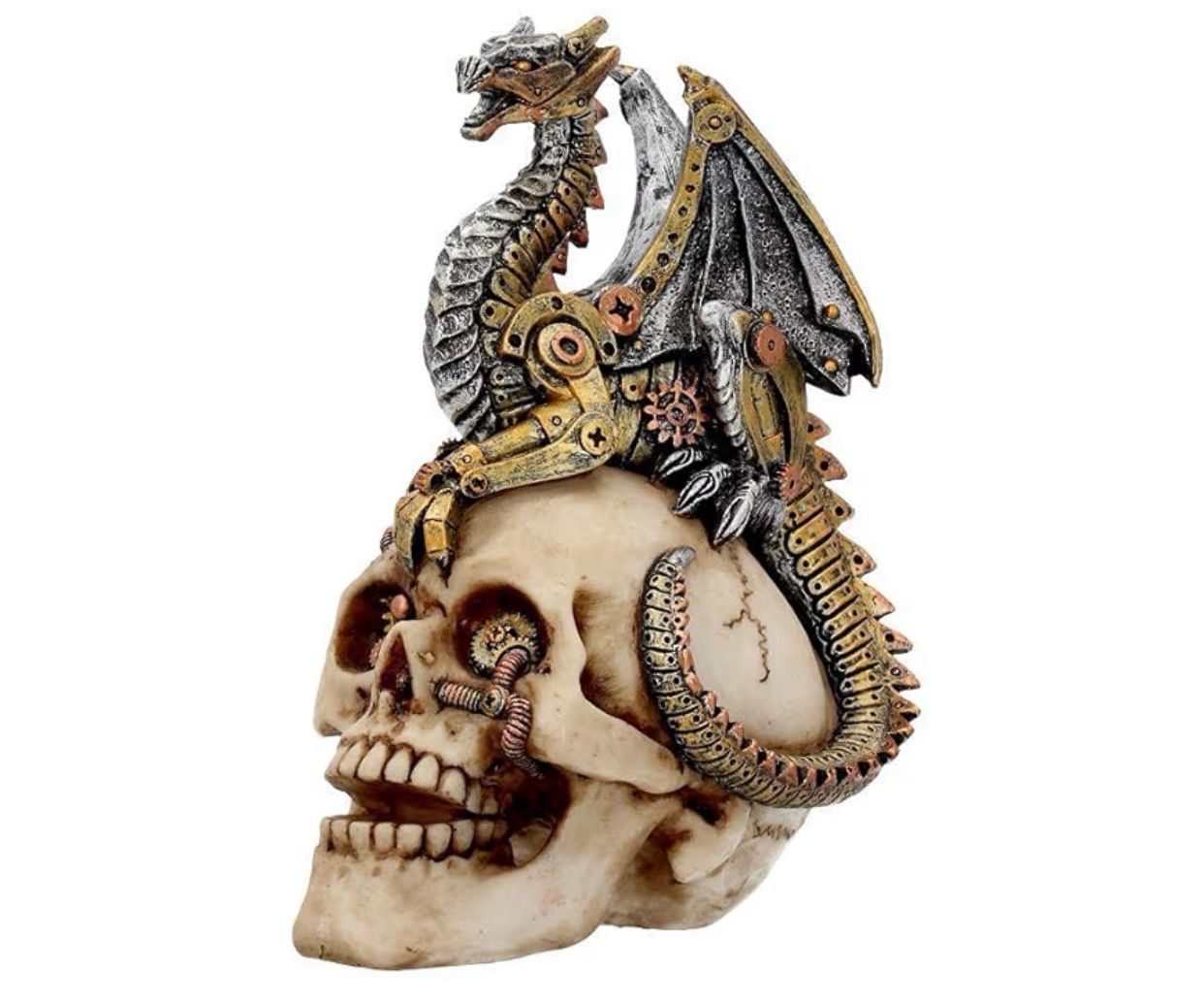Nemesis Now Dragon's Grasp Figurine 18.5cm White